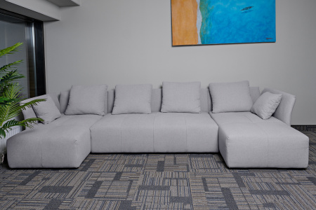 Дизайнерский тканевой трехместный современный диван Bolzano BREEZE DECORATION
