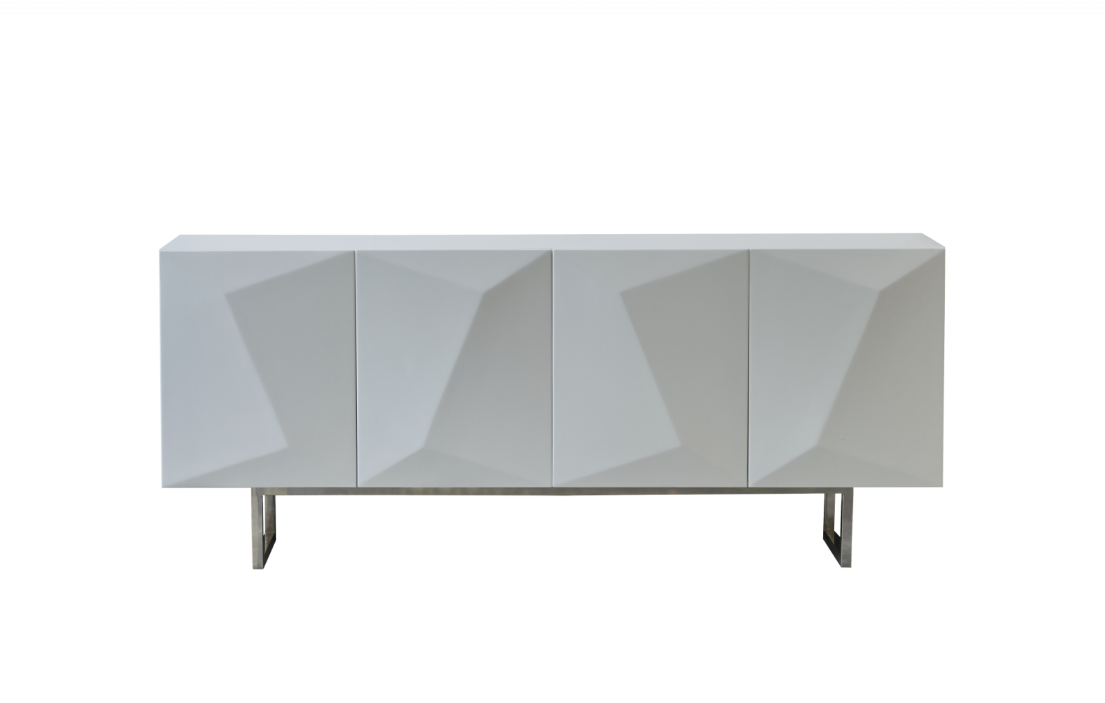 Дизайнерская тумба для гостиной с рельефным фасадом BREEZE DECORATION